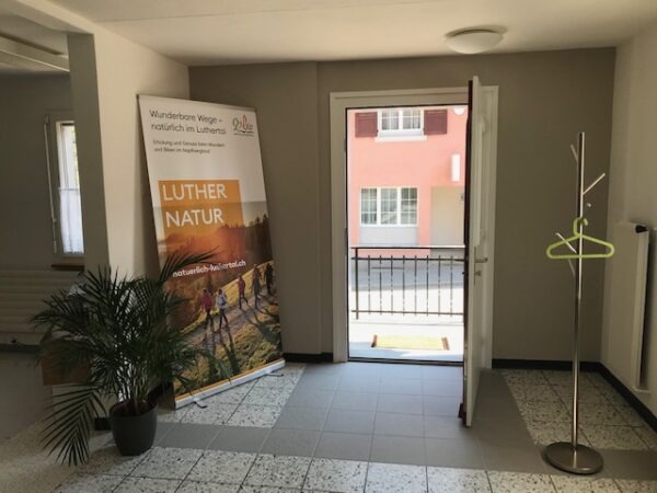 Eingang Luther-Büro